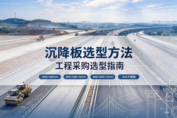 宁津沉降板选择方法