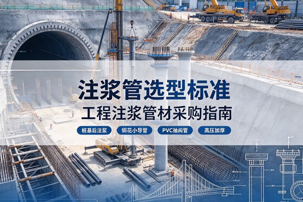 宁津注浆管选型标准