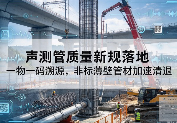 宁津声测管质量新规落地，一物一码溯源，非标薄壁管材加速清退